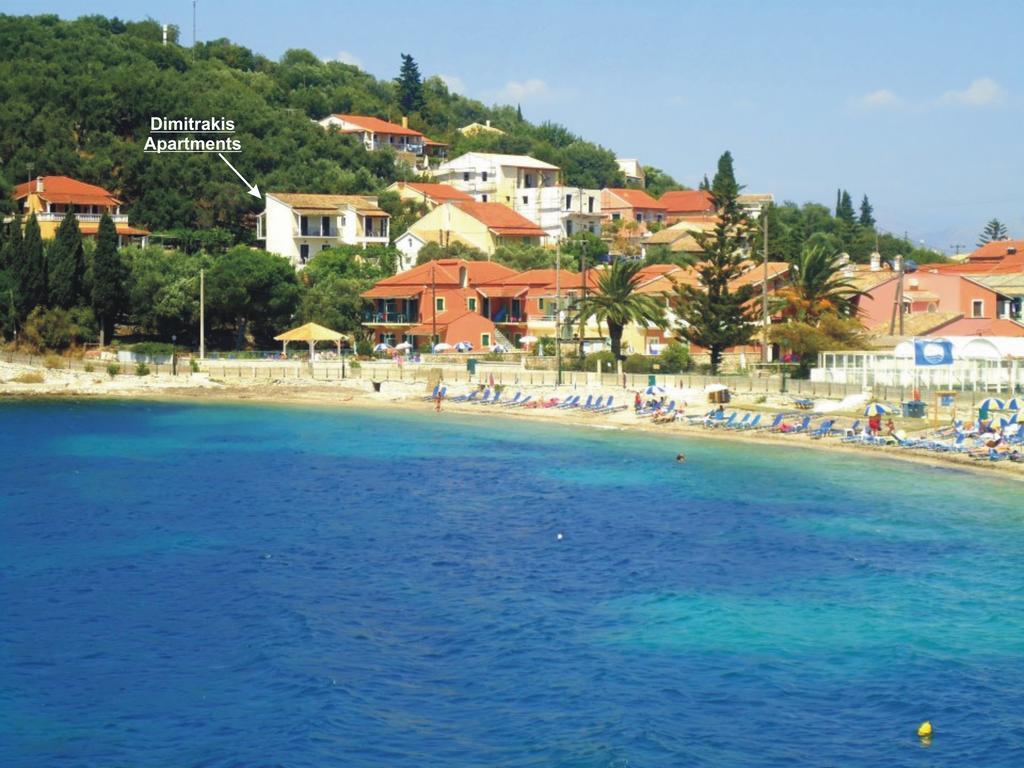 Dimitrakis Apartments Kassiopi Bagian luar foto